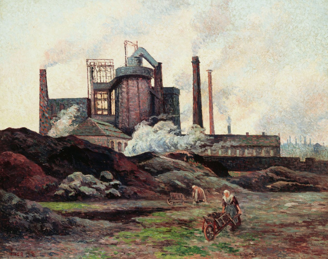 Fabrikken, 1898 av Maximilien Luce