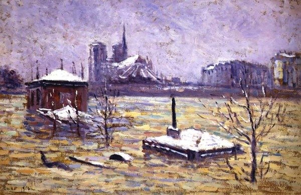 Flommen av Maximilien Luce