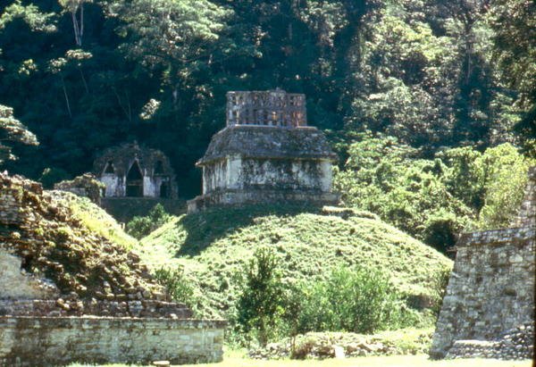 Maya-tempelet XXI av Mayan