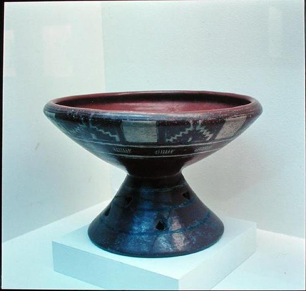 Pot, 800-1200 (keramikk) av Mayan