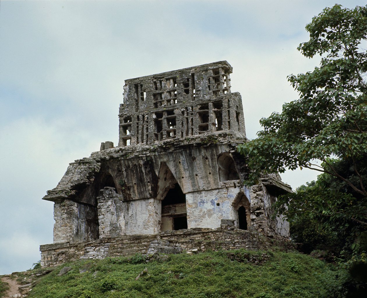 Korsbladets tempel av Mayan Mayan