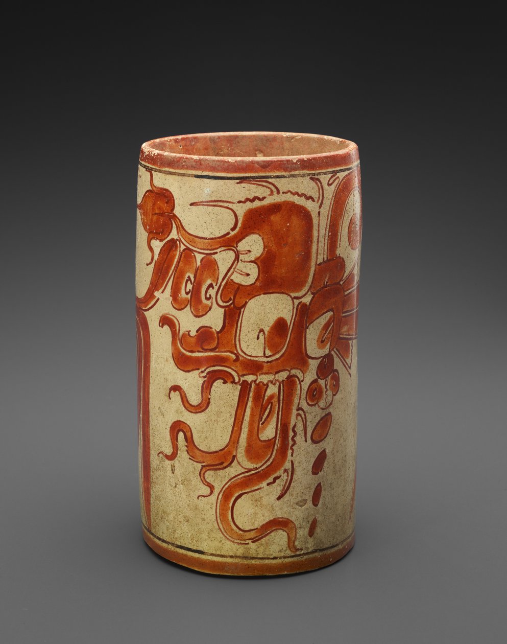 Fartøy, 600–900 e.Kr. (keramikk) av Mayan Mayan