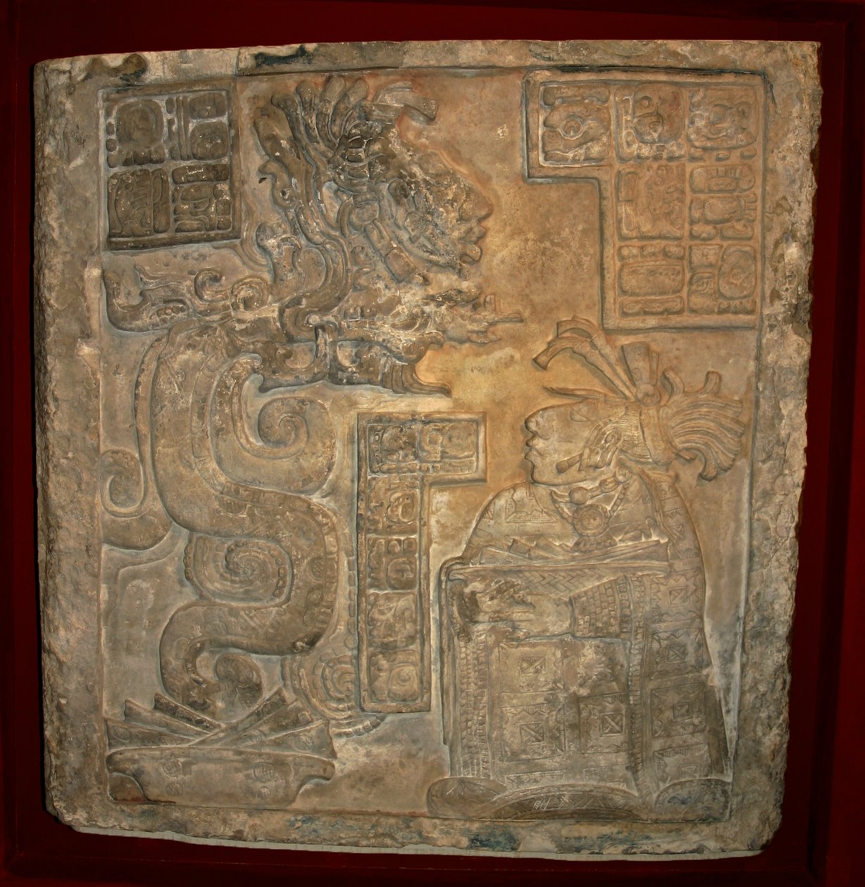 Yaxchilan overligger 15 Maya art av Mayan Mayan