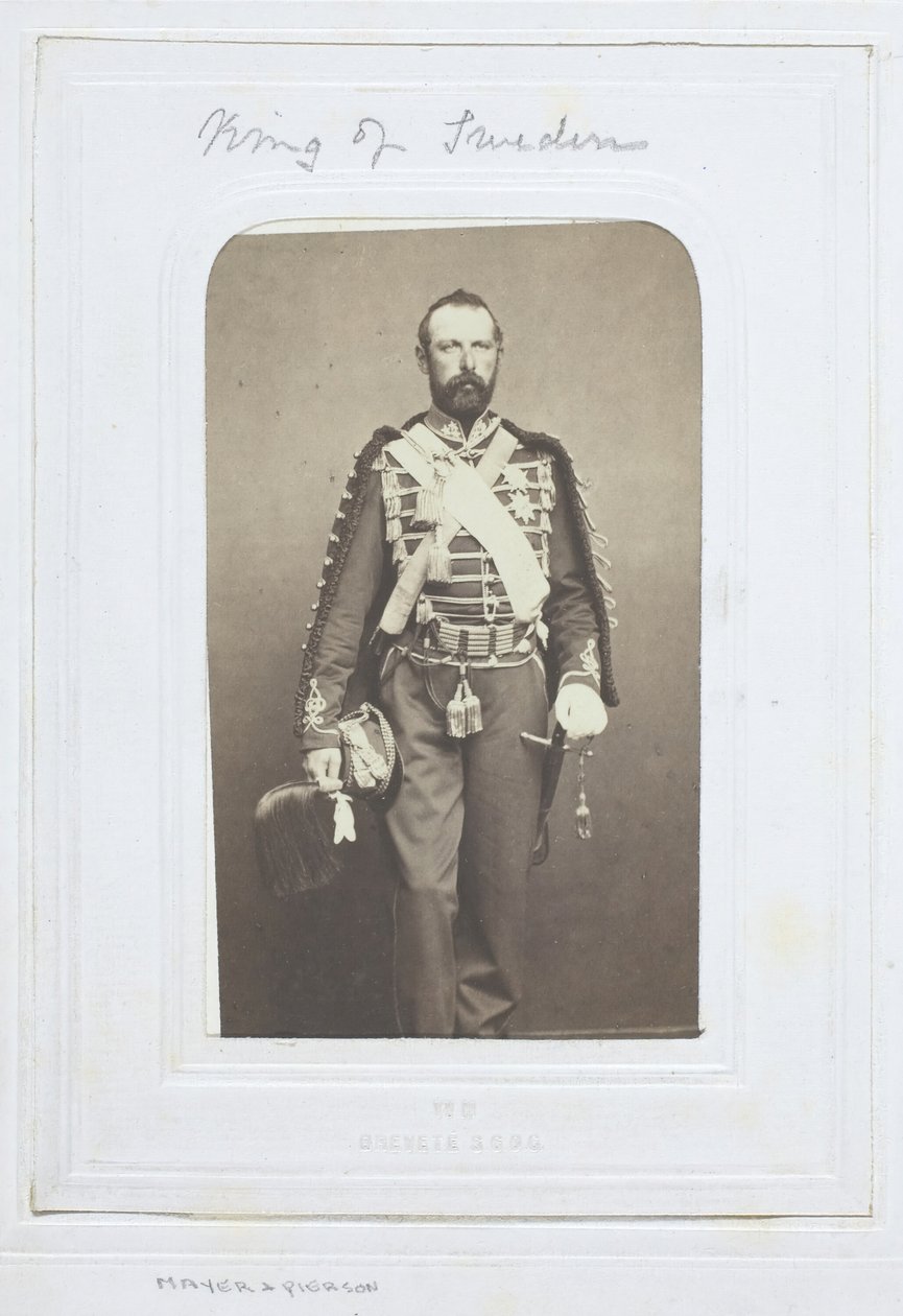 Konge av Sverige, 1860-69. av Mayer and Pierson