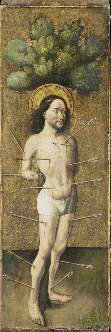 Sankt Sebastian av Meester E.S. (circle of)