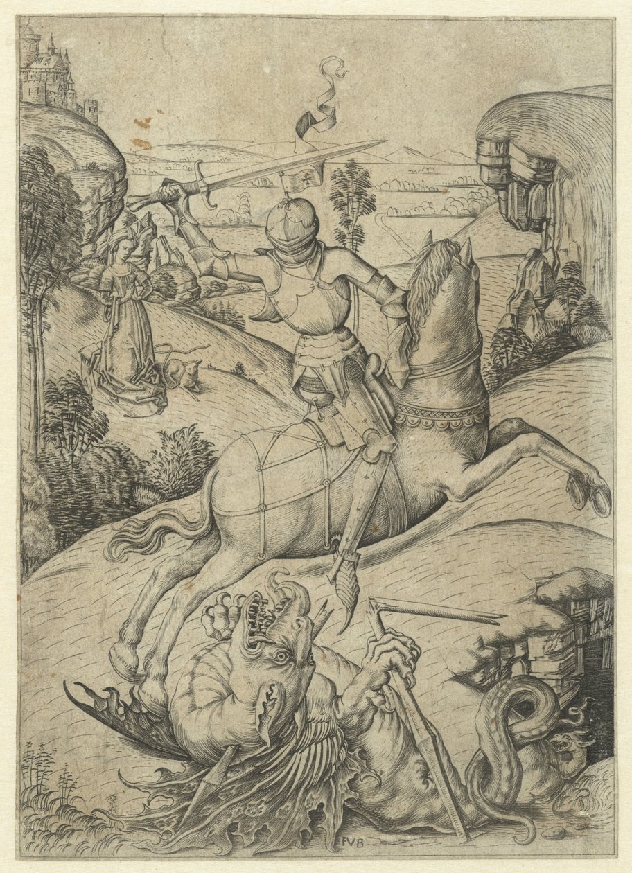 Saint George og dragen av Meester FVB