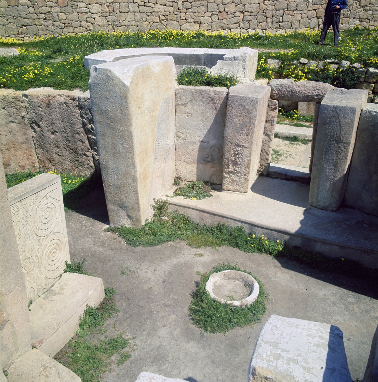 Megalittisk tempelsted, ca. 30 000-c. 25 000 f.Kr av Megalithic