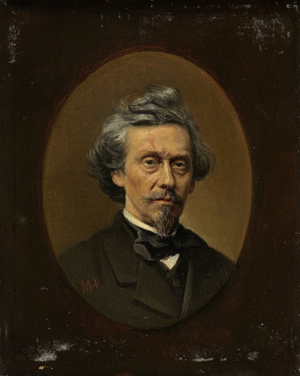 Petrus Franciscus Greive (1811-72), maler av Meijer Isaäc de Haan