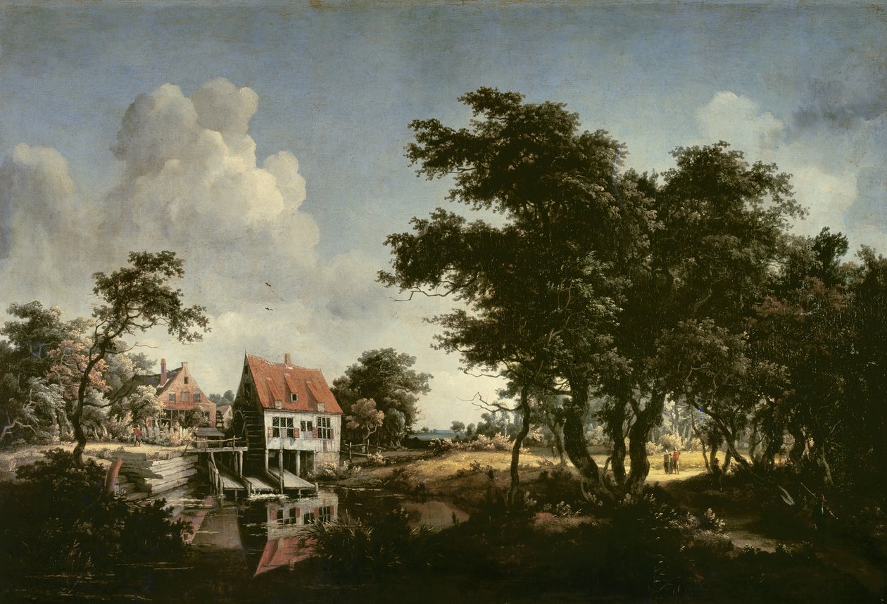 Vannmøllene av Meindert Hobbema