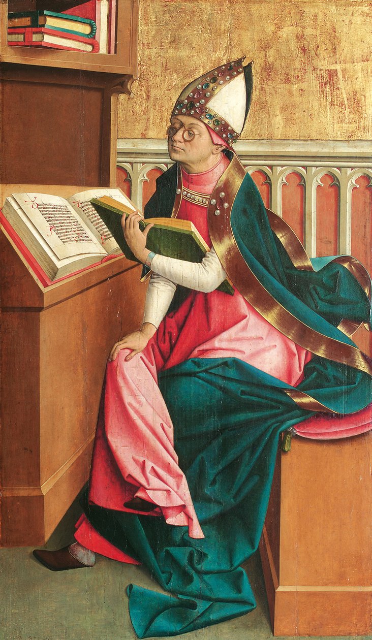 St. Augustin av Meister von Großgmain