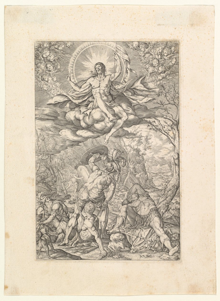 Oppstandelsen, 1577. av Melchior Meier