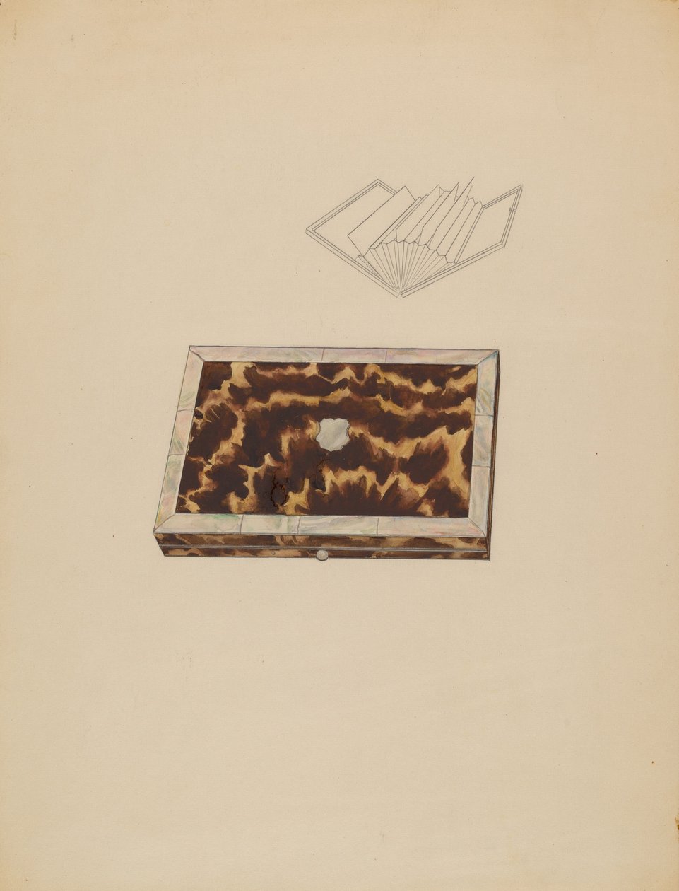 Kortetui, ca. 1936. av Melita Hofmann