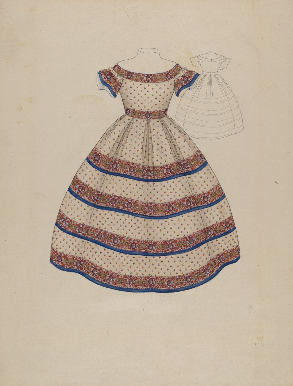 Barnekjole, ca. 1936. av Melita Hofmann