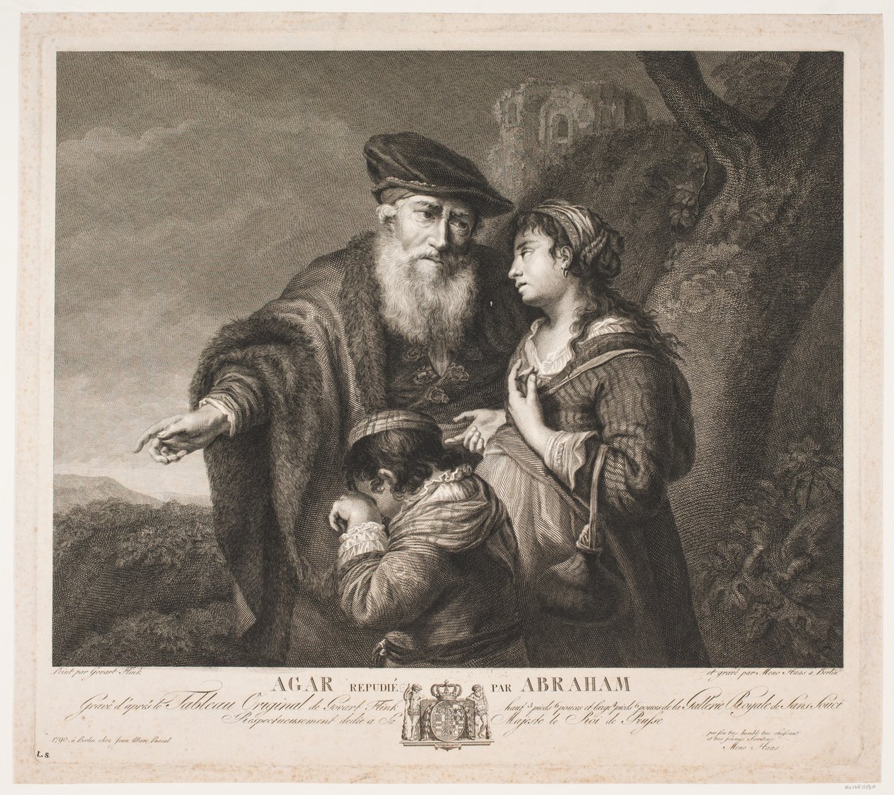 Hagar fornektet Abraham av Meno Haas