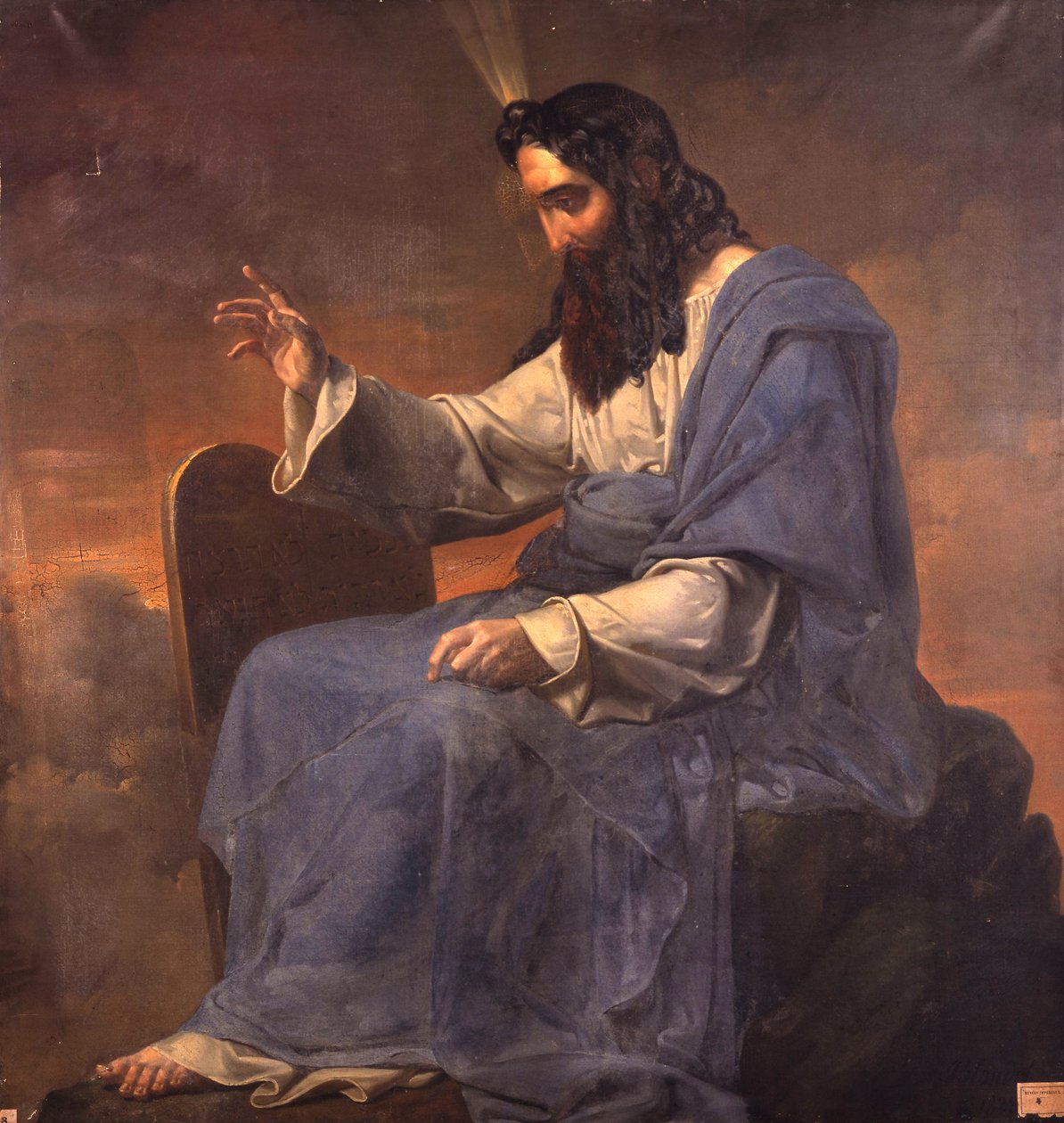 Moses av Merry Joseph Blondel