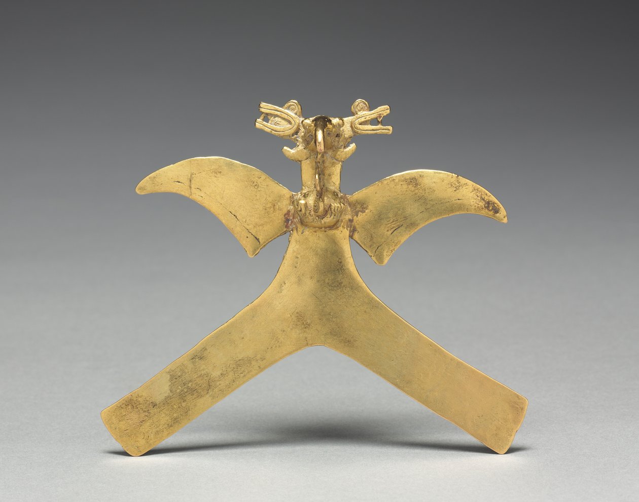 Fugleanheng, ca. 1000-1550 (støpt gull) av Mesoamerican Mesoamerican