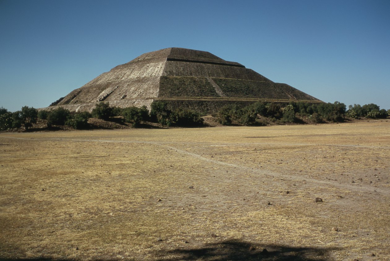 Solens pyramide, ca. 300 e.Kr av Mexican School