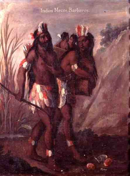 Indian Cross-Breeds (olje på panel) av Mexican School