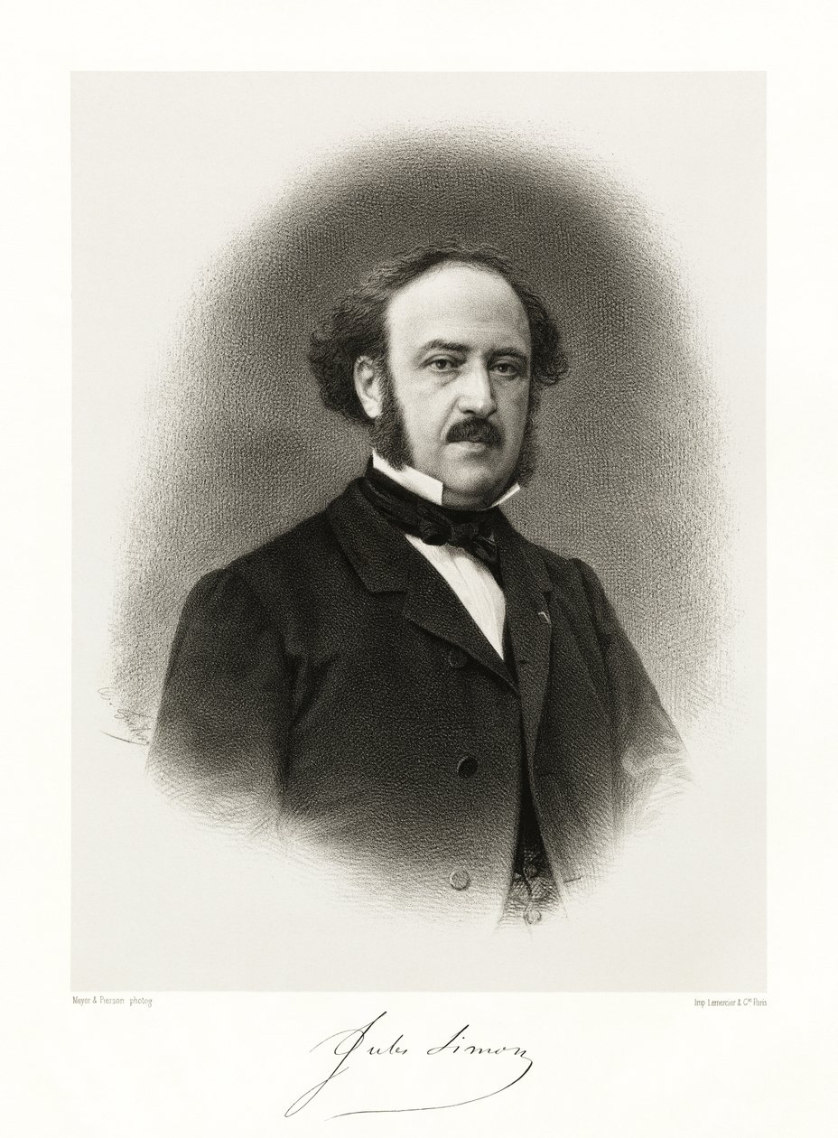 Jules Simon, 1865-66 av Meyer and Pierson