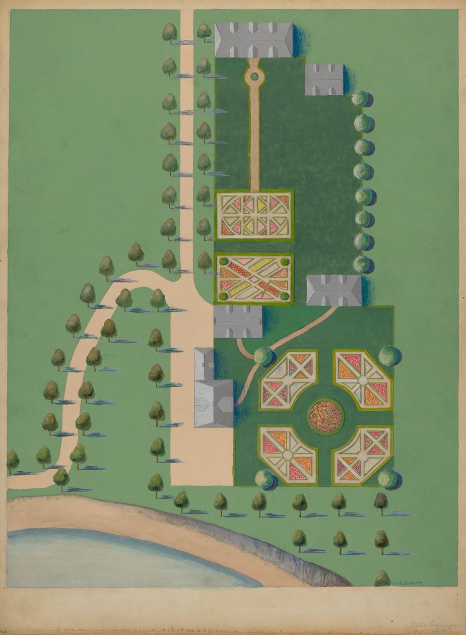 I. Tiebout Estate, ca. 1936. av Meyer Goldbaum