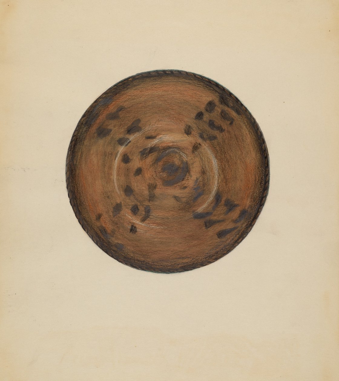 Paietallerken, ca. 1936. av Meyer Goldbaum