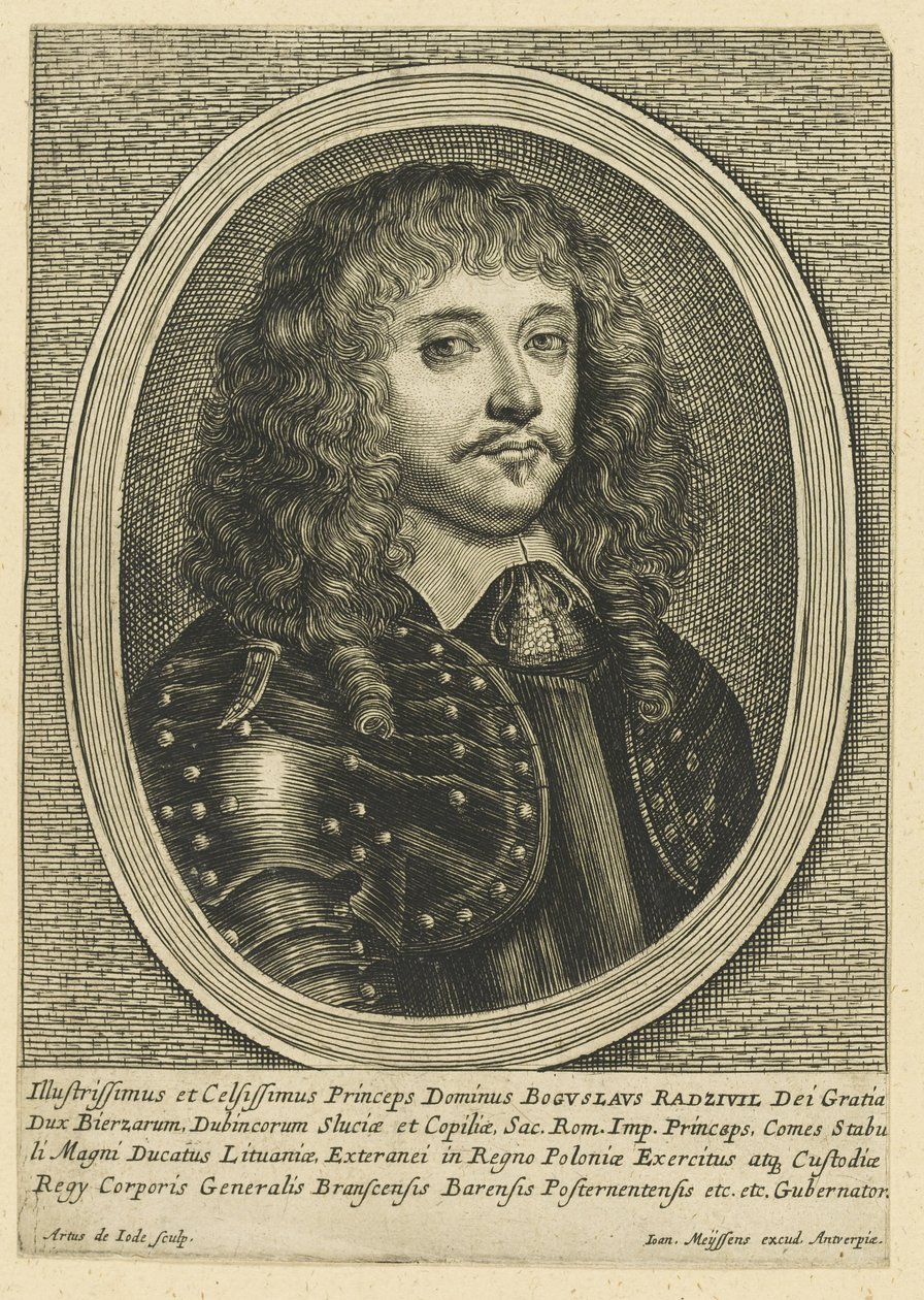 Portrett av Boguslaw Radziwill 1620-1669, ca. 1650. av Meyssens