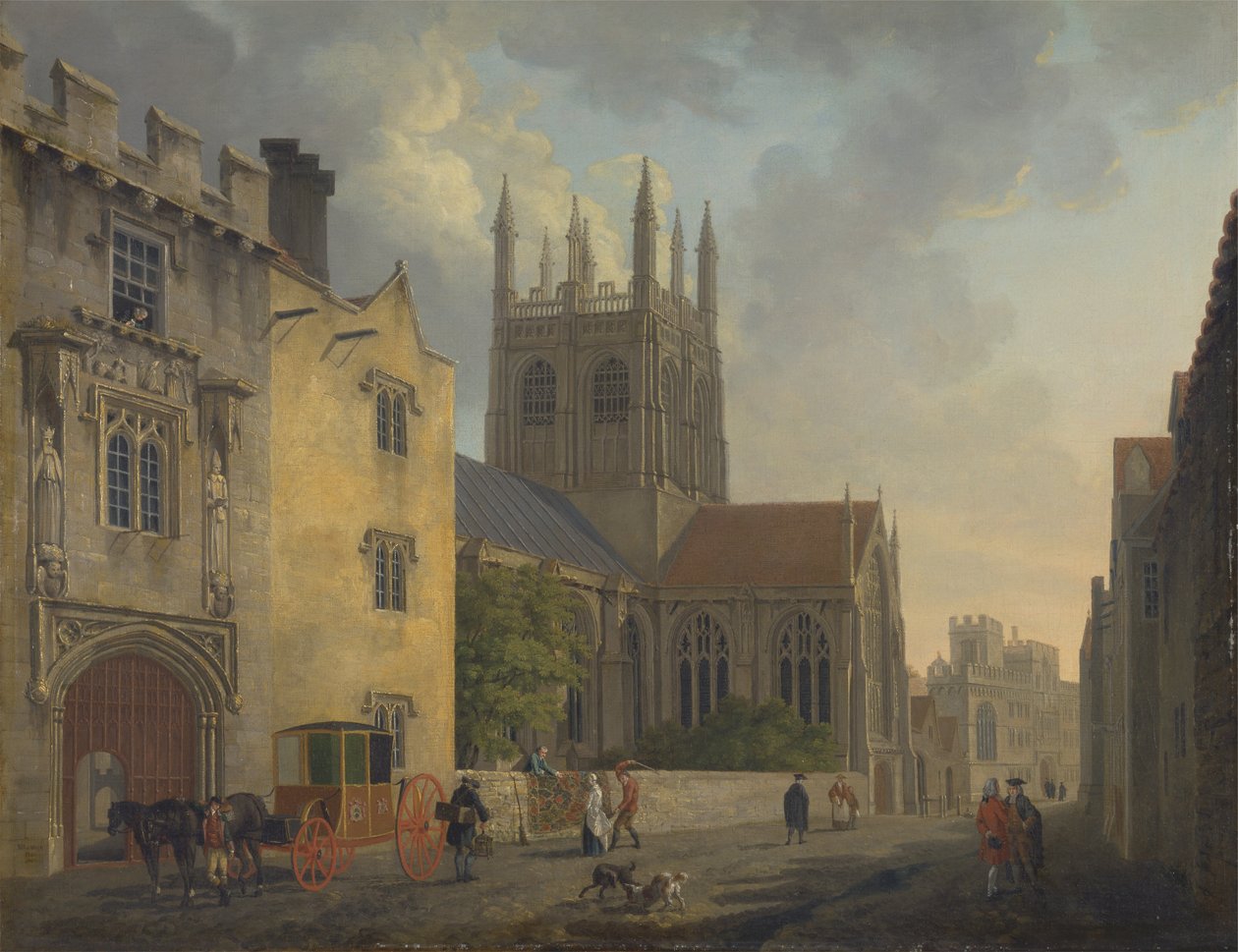 Merton College, Oxford av Michael Rooker