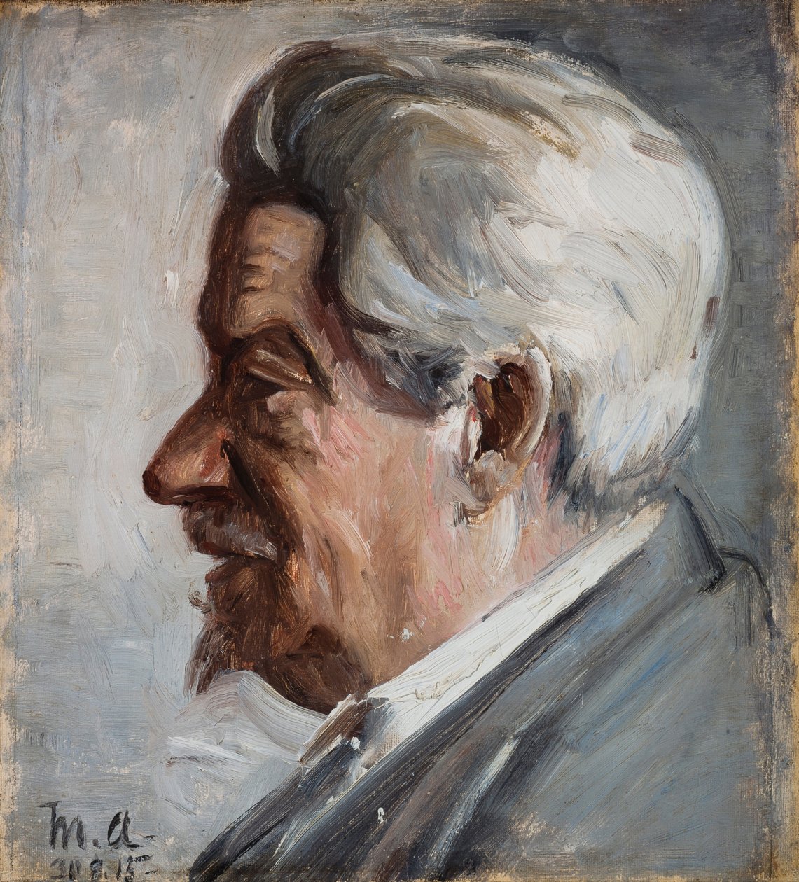 Georg Brandes av Michael Peter Ancher