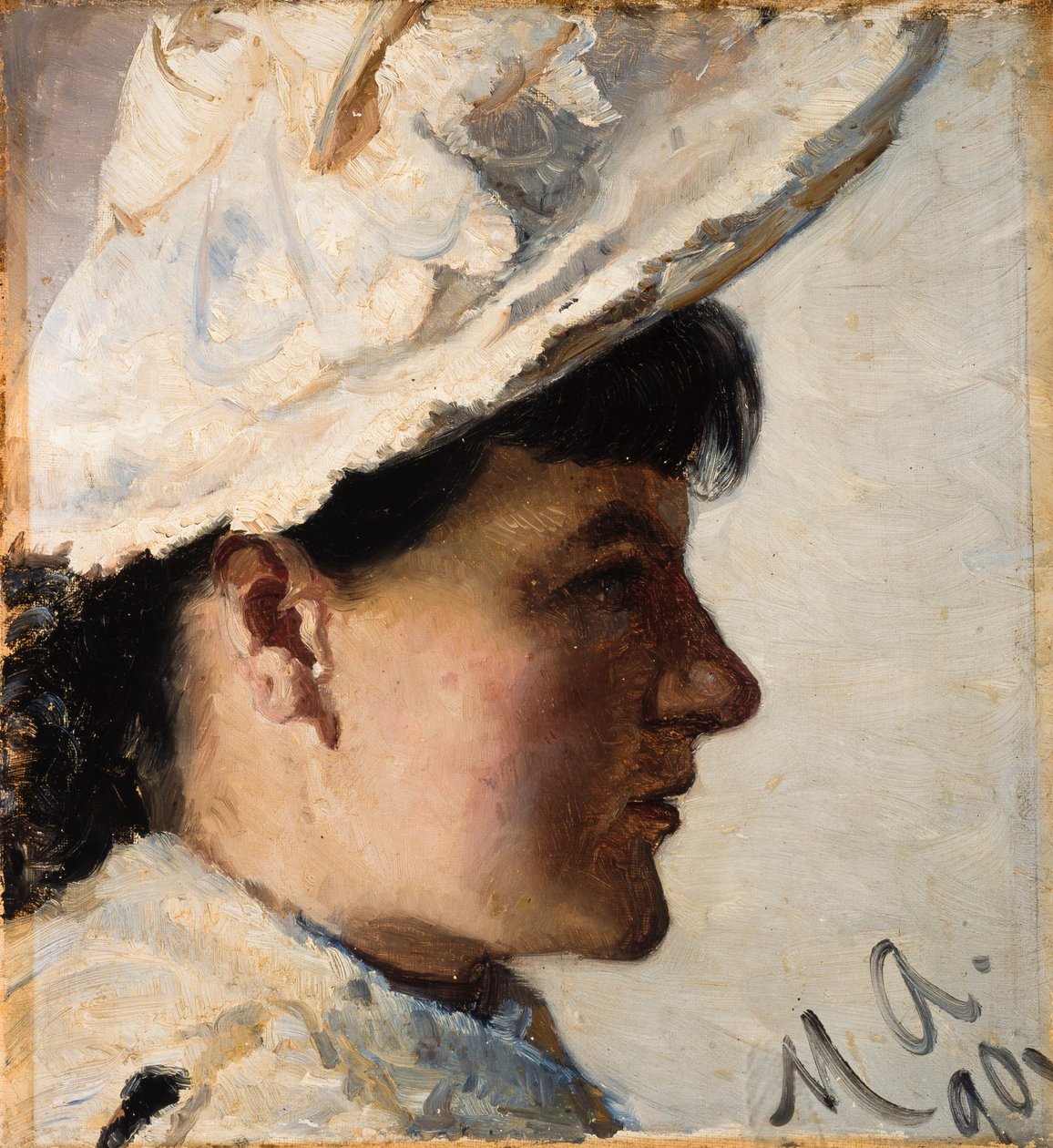 Gerda Ahlborn av Michael Peter Ancher