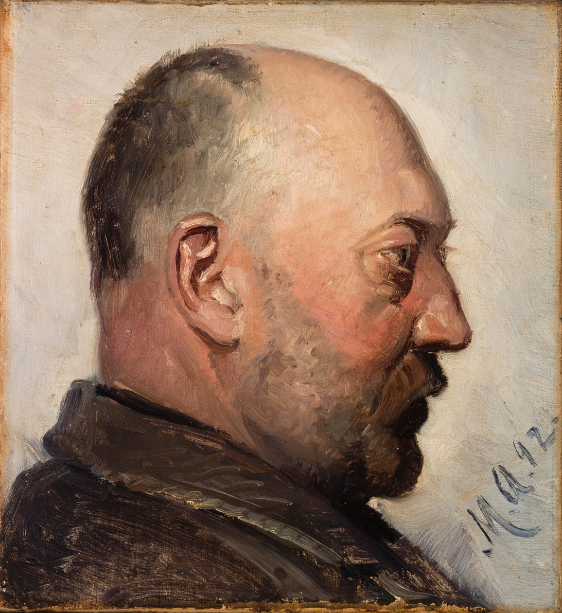 Thorvald Bindesbøll av Michael Peter Ancher