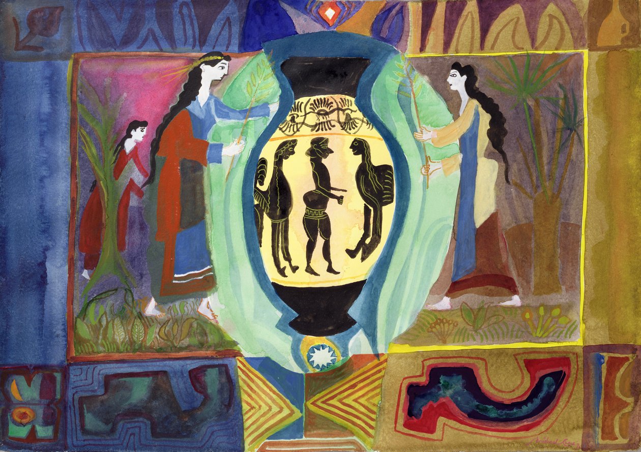 Grecian Ceremonial, fra Greek Experience Series (wc) av Michael Chase