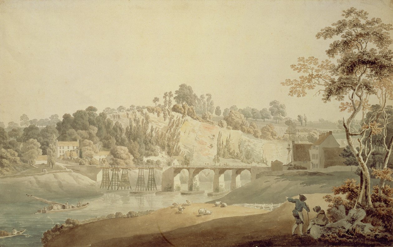 Chepstow Bridge, Wye Valley av Michael Rooker