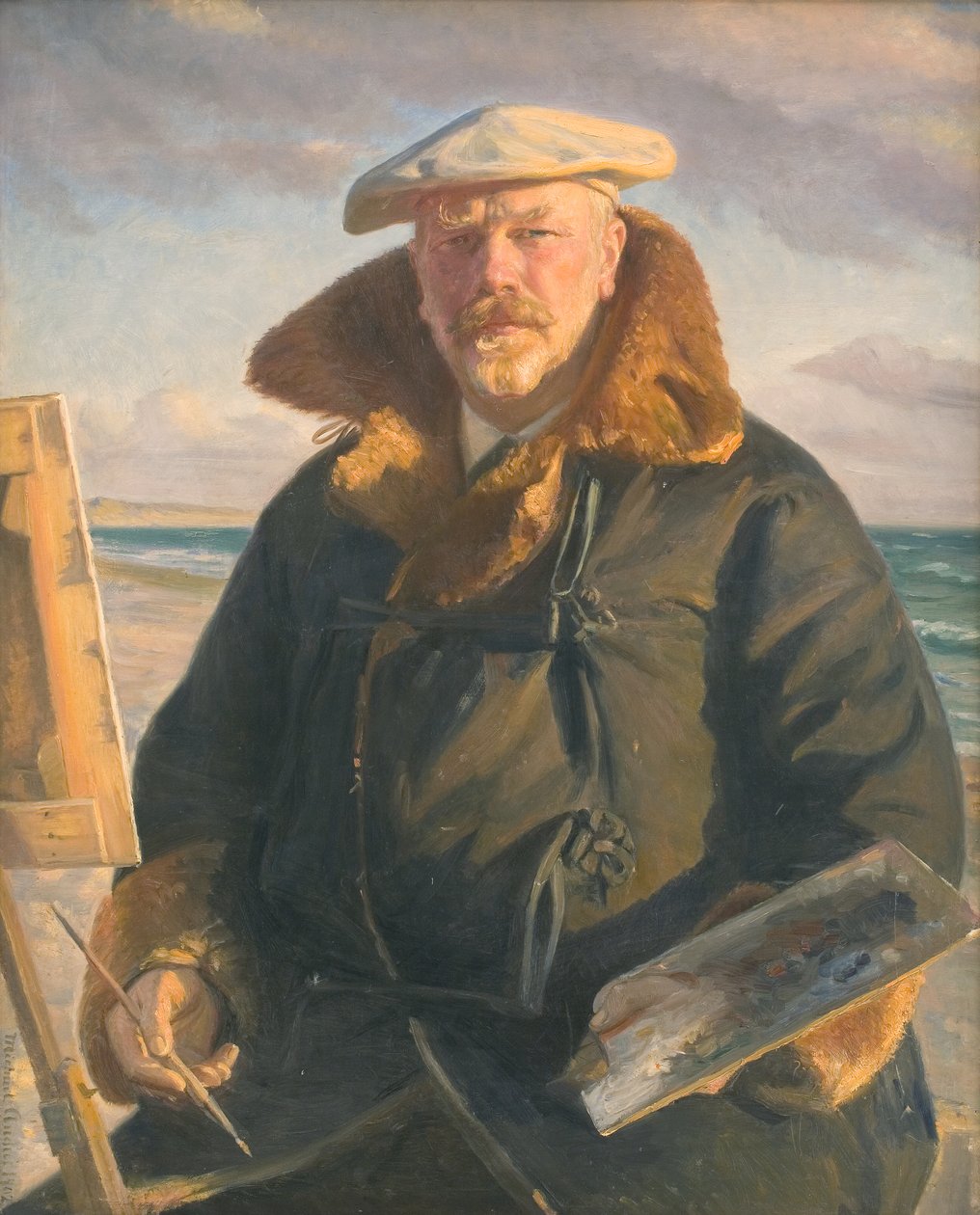 Selvportrett av Michael Ancher