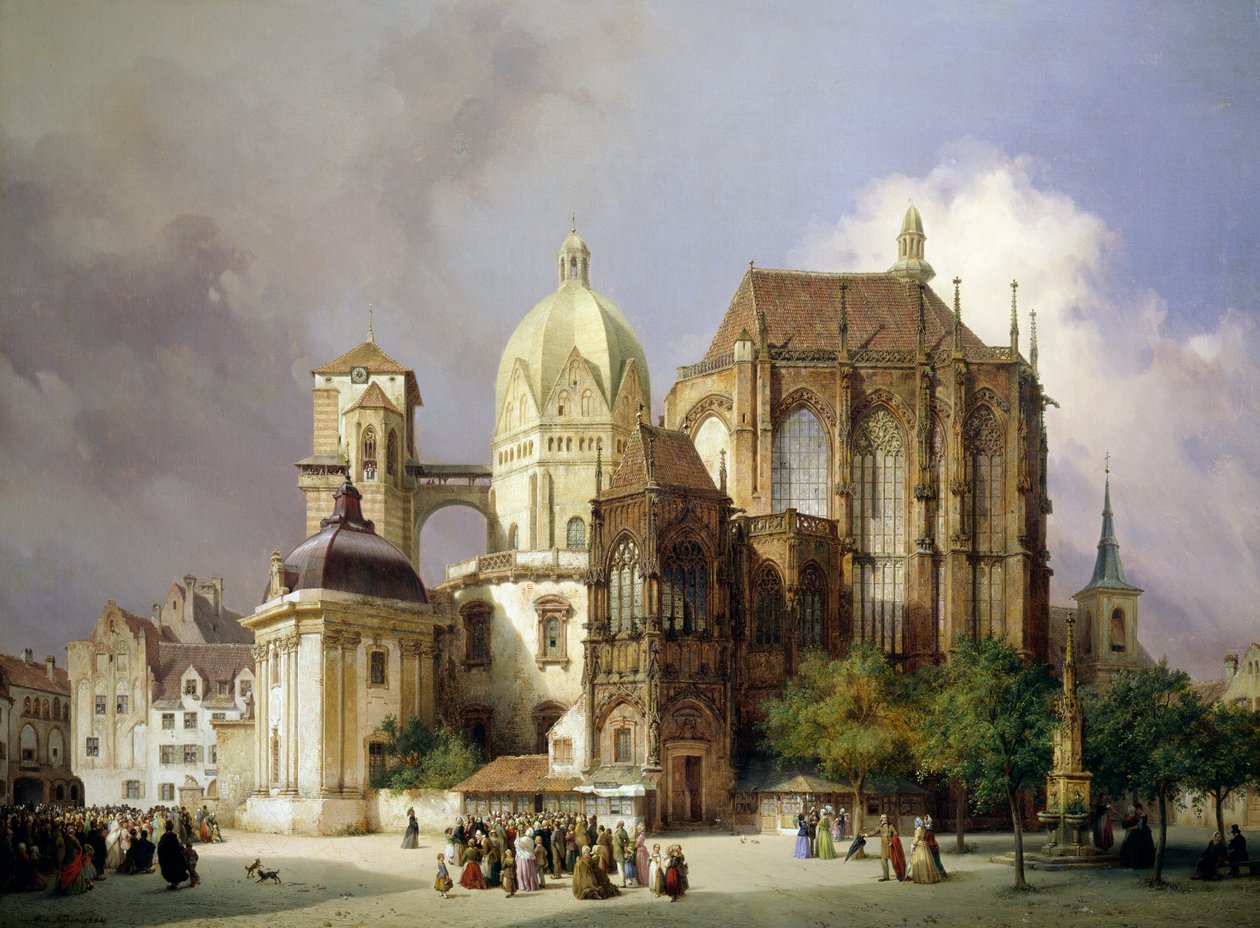 Aachen katedral av Michael Neher