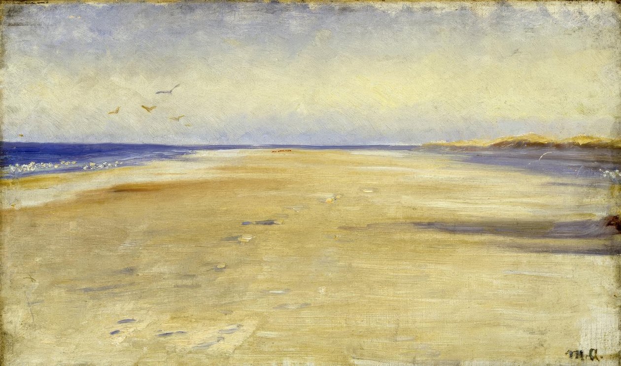 M.P. Ancher, På stranden ved Skagen av Michael Peter Ancher