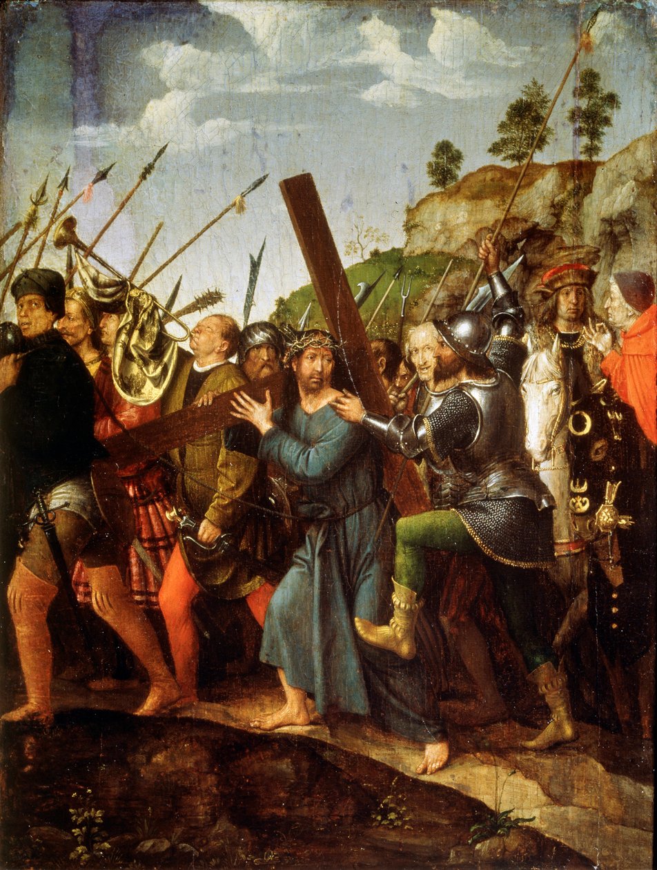 Kristus som bærer korset, c1518-c1525 av Michael Sittow