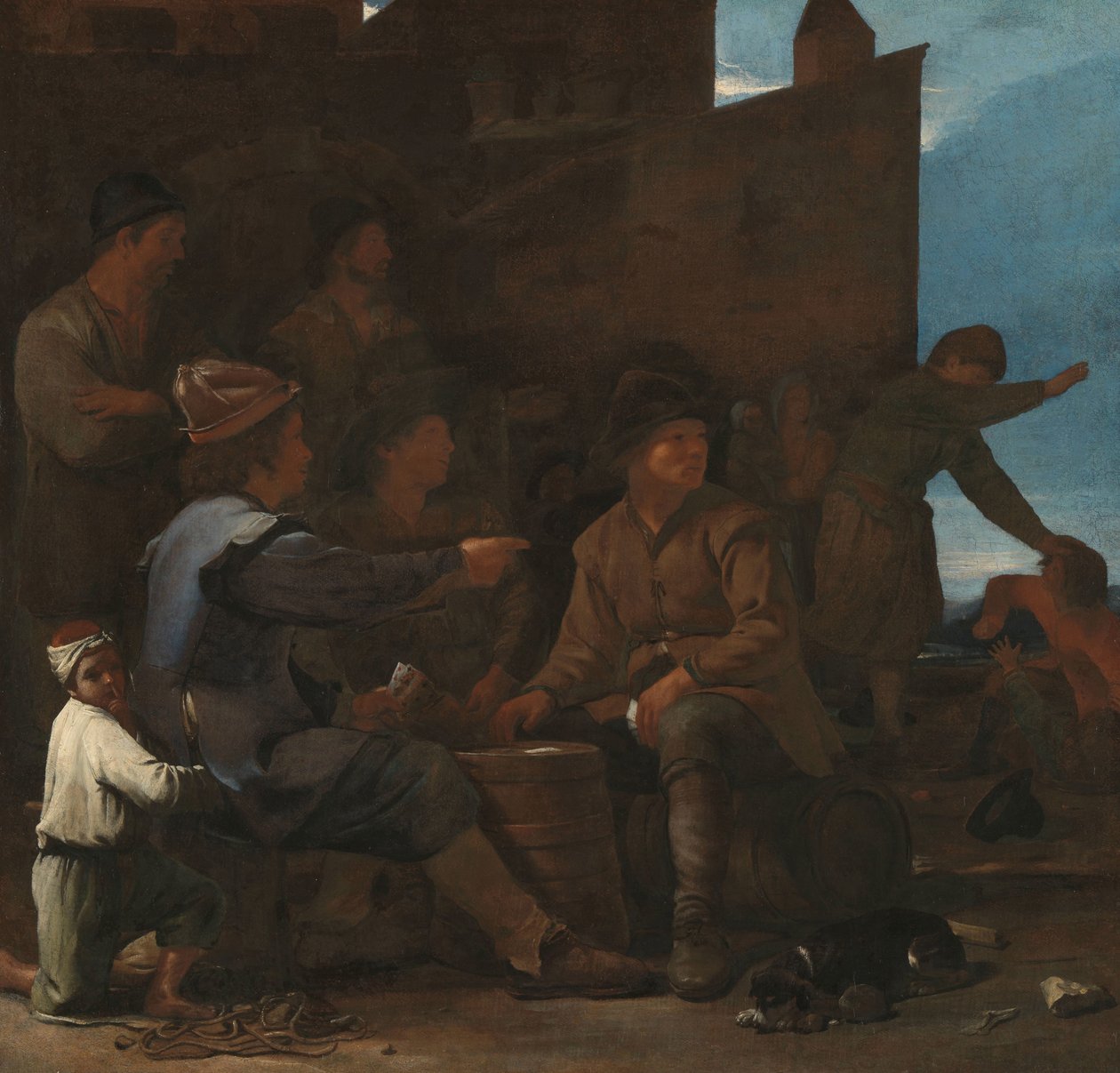 Kortspillerne av Michael Sweerts