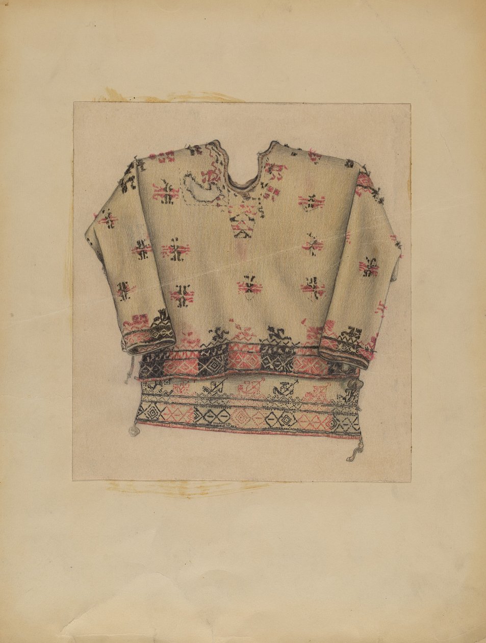 Brodert kvinnekjole av Michael Trekur