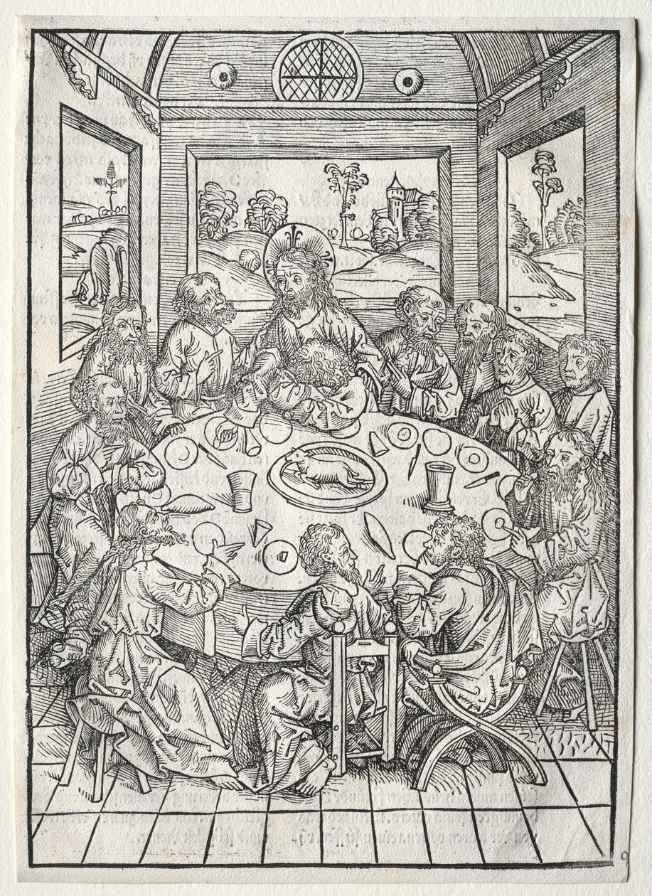 The Treasure Keeper: The Last Supper av Michael Wolgemut