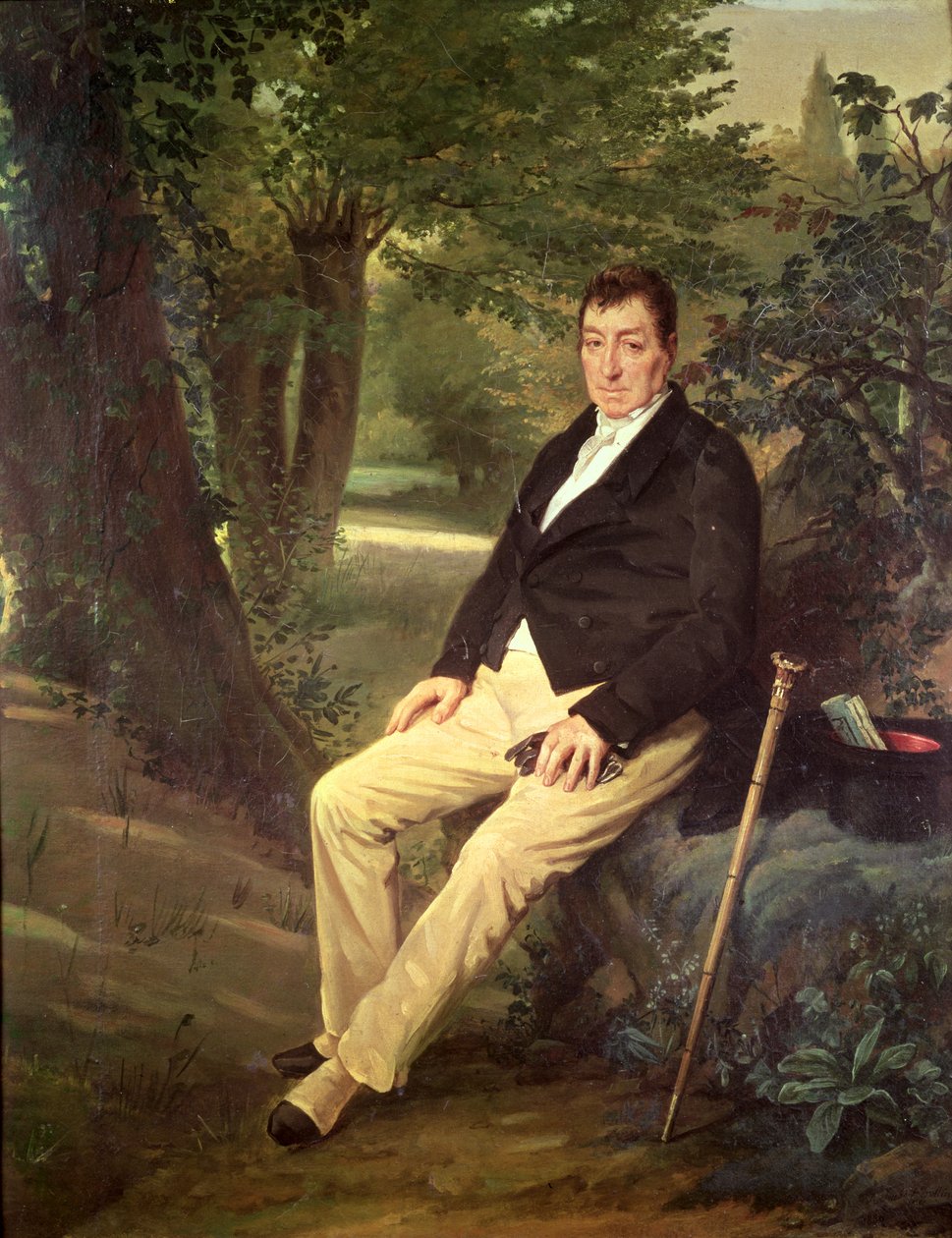 Marie-Joseph (1757-1834) Marquis de La Fayette av Michel Martin Drolling