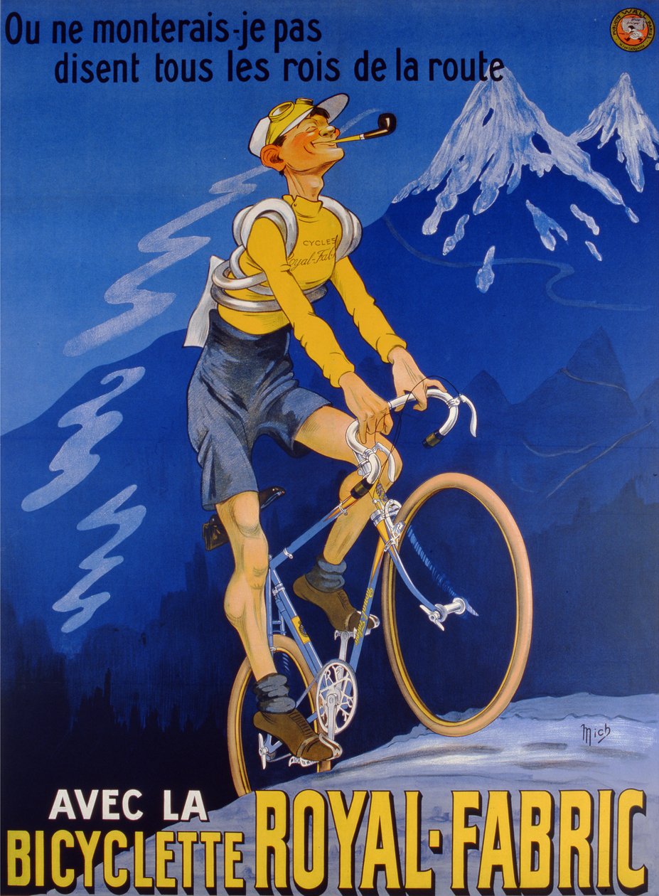Plakatreklamesykluser 'Royal-Fabric', 1910 av Michel Liebeaux