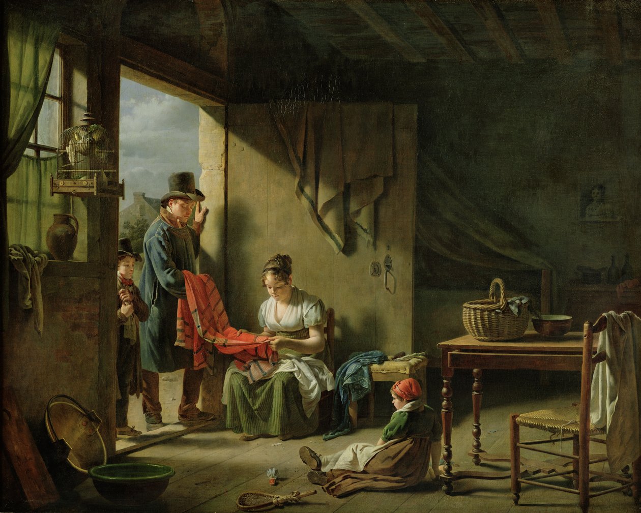 The Pedlar, 1812 av Michel Martin Drolling