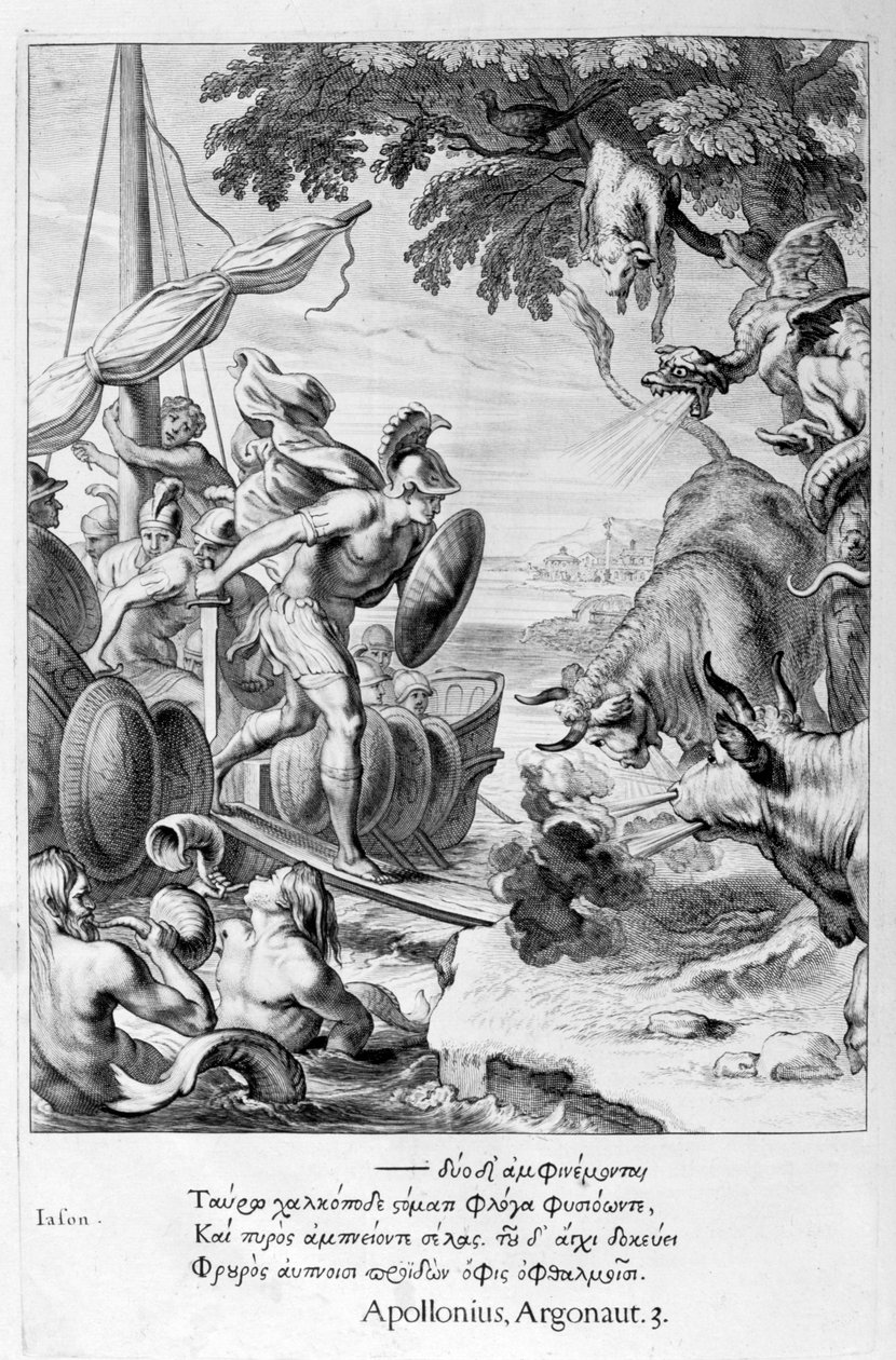 Jason and the Argonauts, 1655 av Michel de Marolles