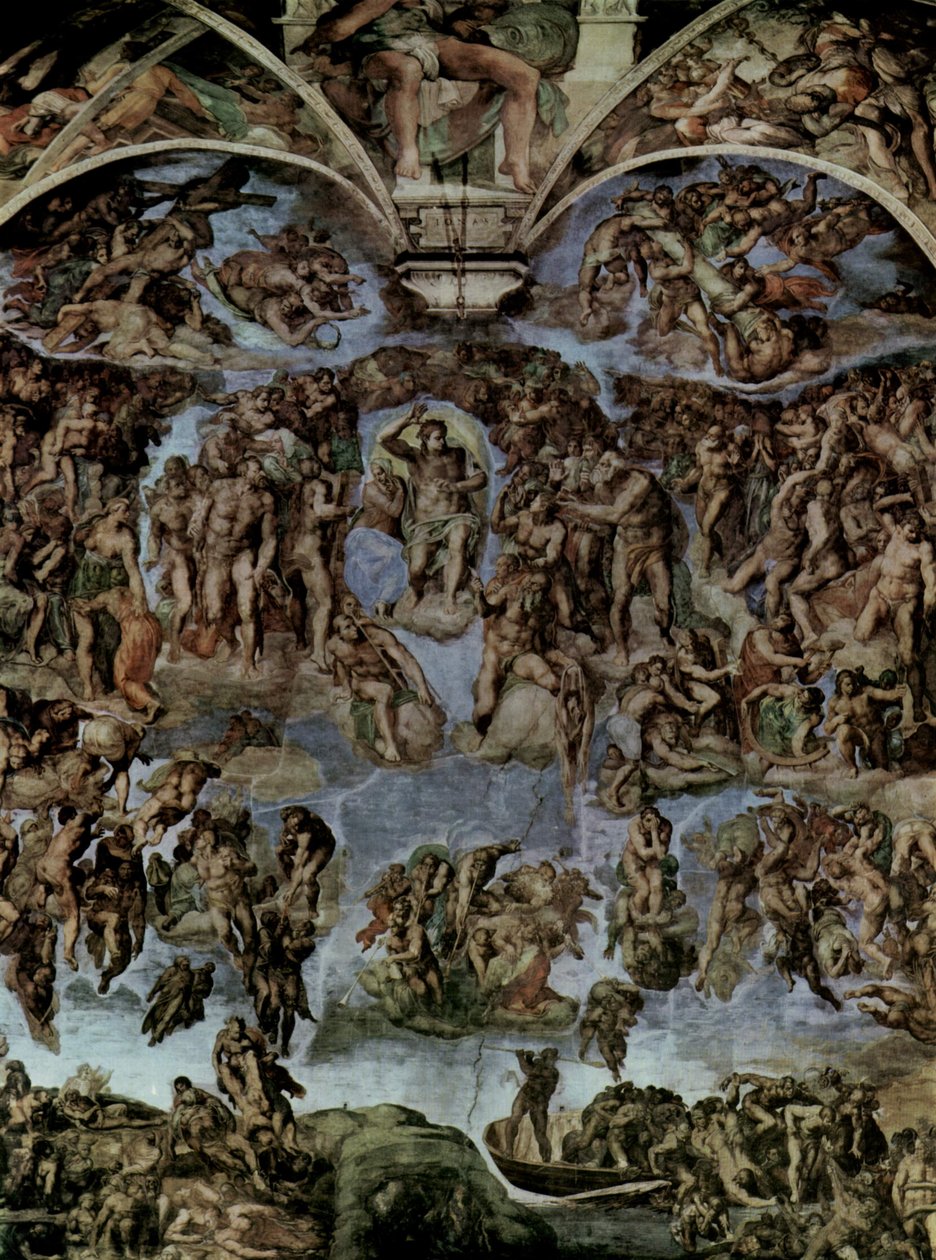 Den siste dommen av Michelangelo Buonarroti