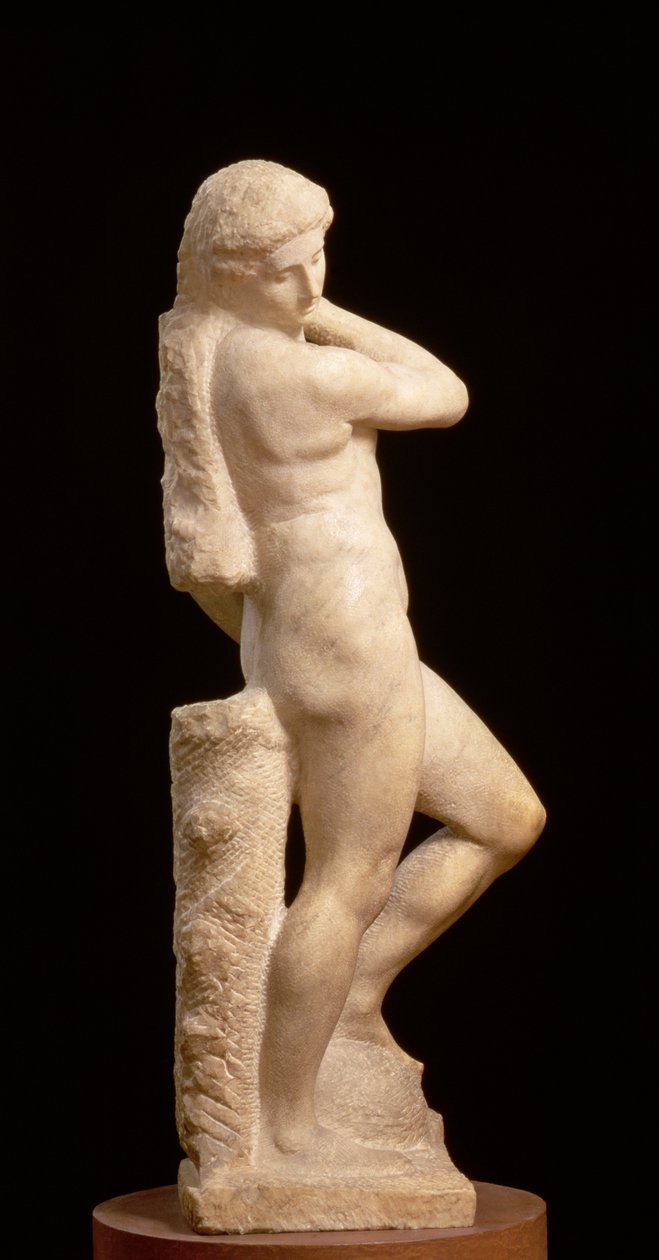 Apollo, eller David, ca. 1530 (marmor) (se også 79842 og 230332) av Michelangelo Buonarroti