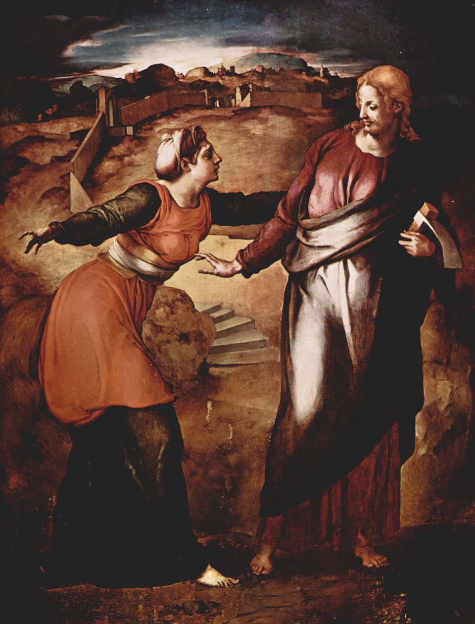 Noli og understøtter av Michelangelo Buonarroti