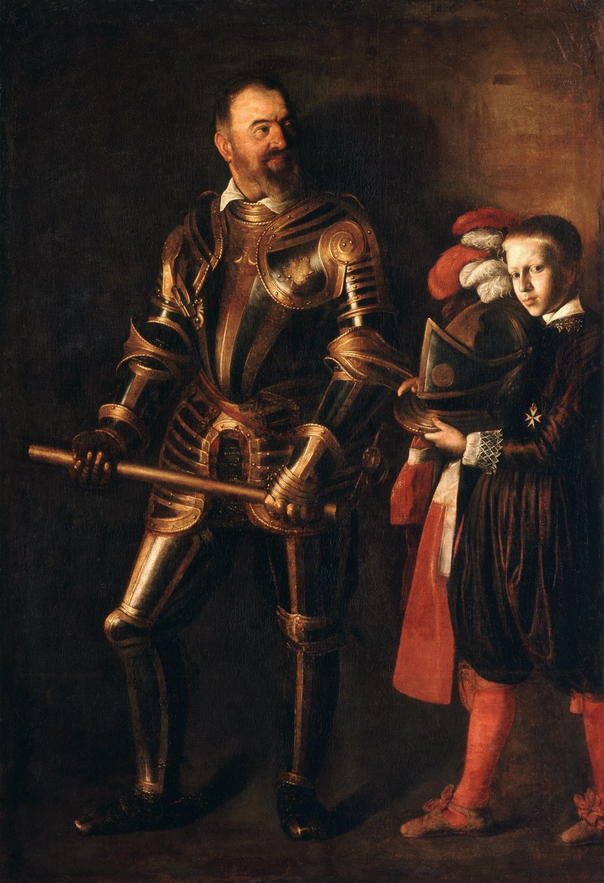 Alof de Wignacourt av Michelangelo Merisi Caravaggio