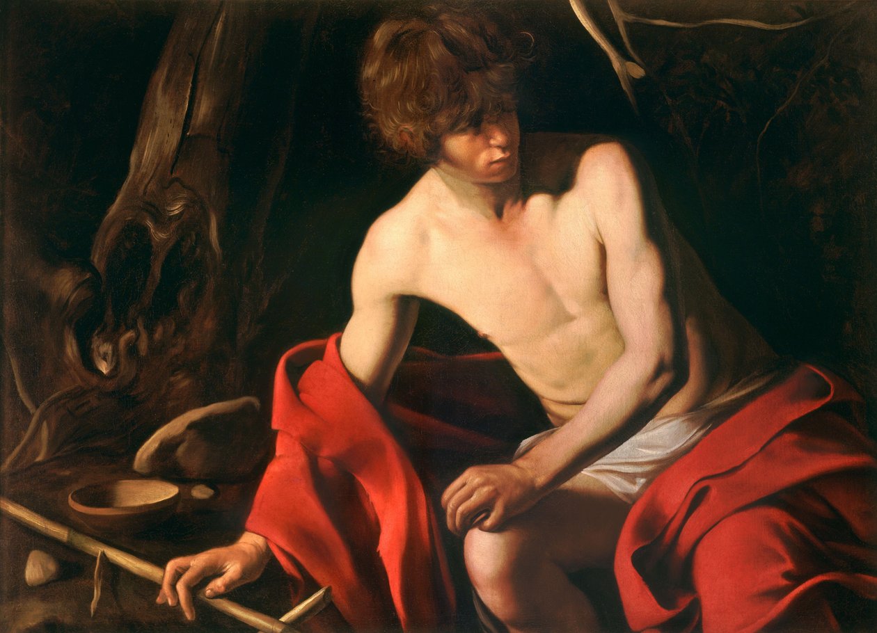 Johannes døperen av Michelangelo Merisi Caravaggio