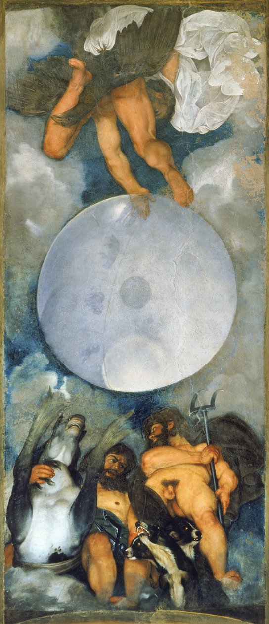 Jupiter, Neptun og Pluto av Michelangelo Merisi Caravaggio
