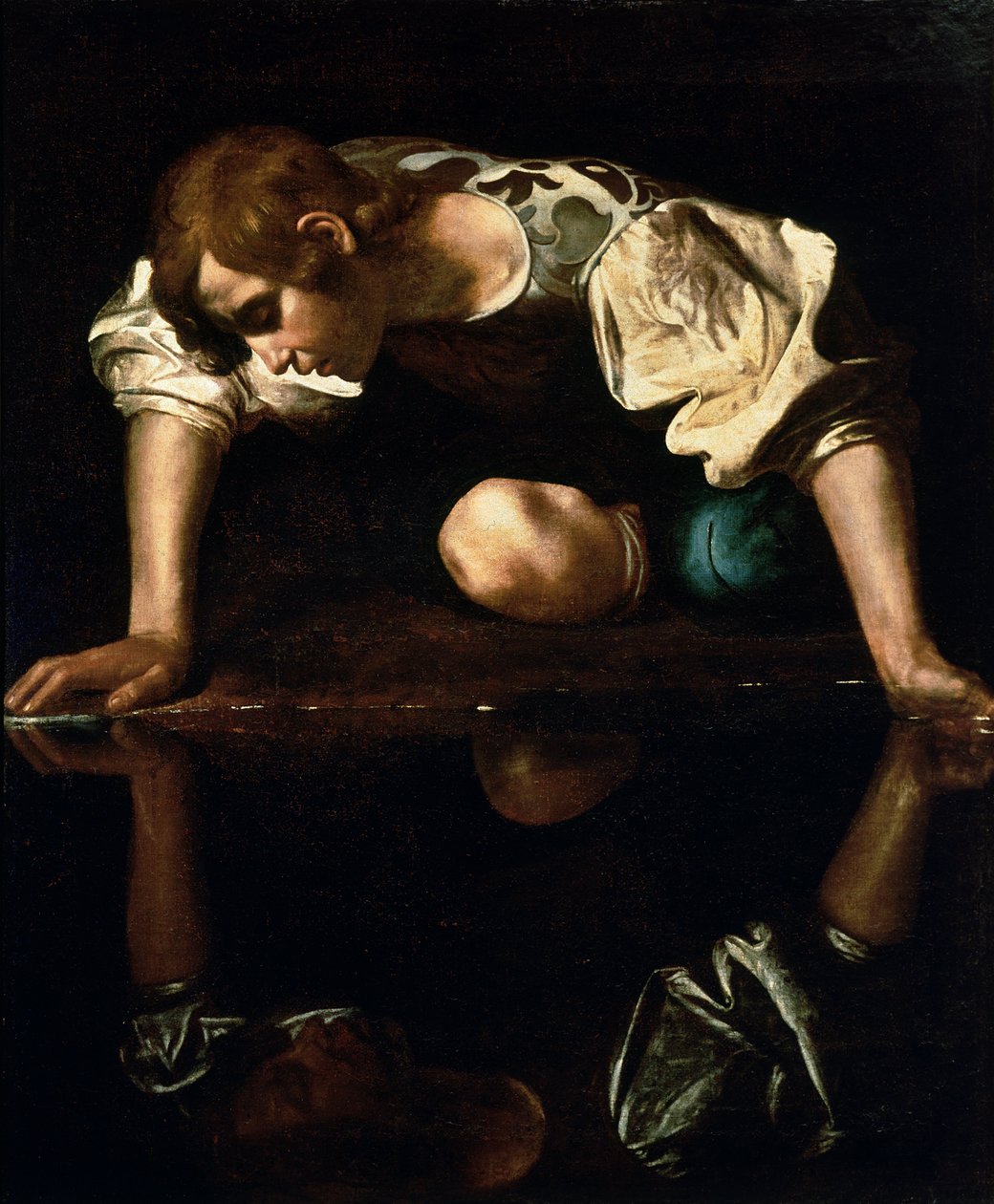 Narcissus av Michelangelo Merisi Caravaggio